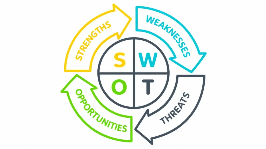 Ανάλυση SWOT διάγραμμα στρατηγικής