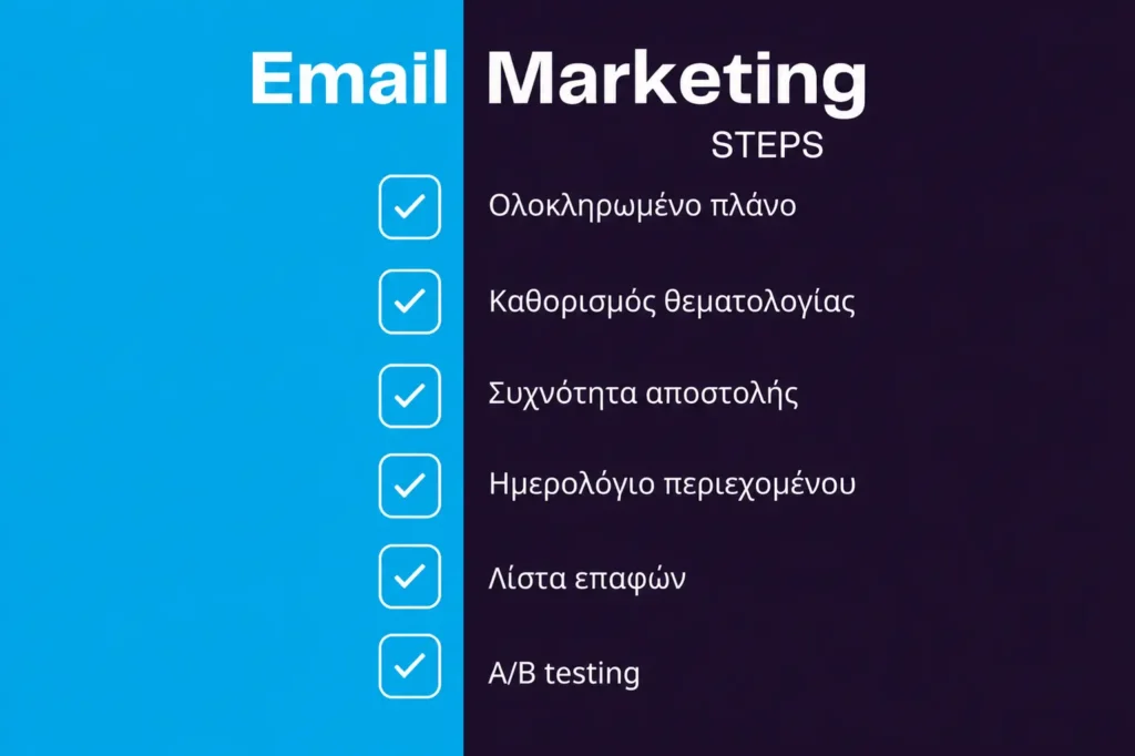 τι είναι το email marketing - όλα τα βήματα για ένα ολοκληρωμένο πλάνο